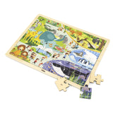 Wooden Zoo Puzzle 48pc
