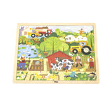 Wooden Farm Puzzle 48pc