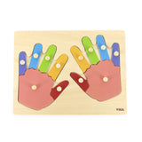 Hand & Finger Peg Puzzle