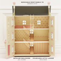 Le Toy Van - Pretend & Play - Cherry Tree Hall Wooden Dolls House(Unfurnished)