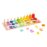 hi Pando - Wooden Counting Stacker - 75pcs