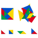 EDX Education - Tangrams Soft Plastic 28 Piece 2mm