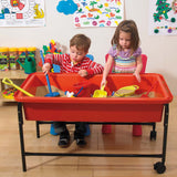 Sand & Water Play Tray Red, 58cm high