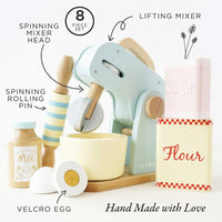 Le Toy Van - Wooden Bakers Mixer Set - 8pcs