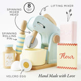 Le Toy Van - Wooden Bakers Mixer Set - 8pcs