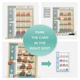 TopBright - Montessori Parking Challenge: Sliding Puzzle Board Game for Kids