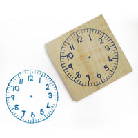 Clock Face Stamps