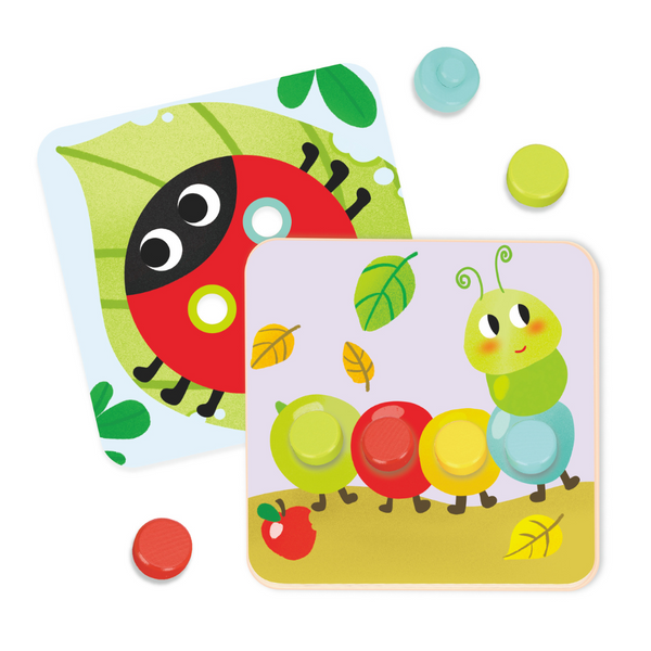 Tooky Toy – Pattern Pegs – Peg Board Activity Set – Big