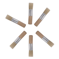 Anthony Peters - Set Of 6 Chunky Stencil Brushes - 18mm