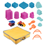 Jar Meló - Kinetic Sand Tools Set - 19-Piece City Building Kit