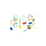 Kids Gross Motor Skills & Balance Obstacle Course Activity Set - 114pc