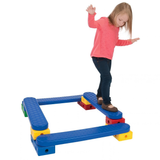 Kids Gross Motor Skills & Balance Obstacle Course Activity Set - 114pc