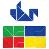 EDX Education - Tangrams Soft Plastic 28 Piece 2mm