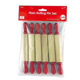 EDX Education Rolling Pins Set - 6 Piece