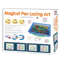 Magical Pen Lacing Art