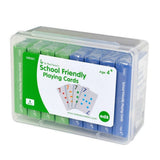 EDX - Playing Cards - Number School Friendly - 8 Decks - 448pcs - Polybag