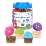 Learning Resources - Mini Counting Cupcakes Maths Toy Set - 40 Pieces