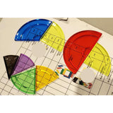 Translucent Fraction Circles - Sensory Maths Learning Set - 228pc