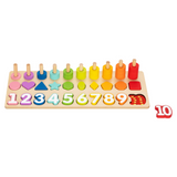 hi Pando - Wooden Counting Stacker - 75pcs