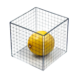 1L Cube 3D Grid Box Without Lid - Math Learning Manipulative
