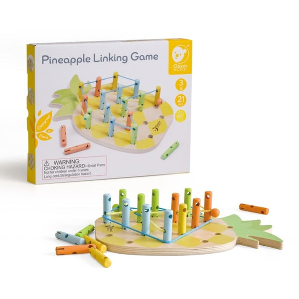 Pineapple Linking Game With Activity Cards