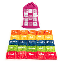 Sight Word Bean Bags - 25 Double-sided Bags