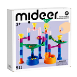 Mideer - Marble Run Track Building Block Toy - 51 Pieces with Water Play