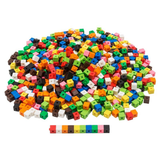 1cm Interlocking Cubes 1000pcs - Maths Counting Manipulatives