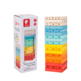 Deluxe Colourful Stacking Game - 55pcs