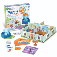 Elephant In The Room Positional Words Activity Set