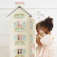 Le Toy Van - Pretend & Play - Cherry Tree Hall Wooden Dolls House(Unfurnished)