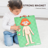 Mideer - Magnetic Body Puzzle - Kids Anatomy Learning Activity