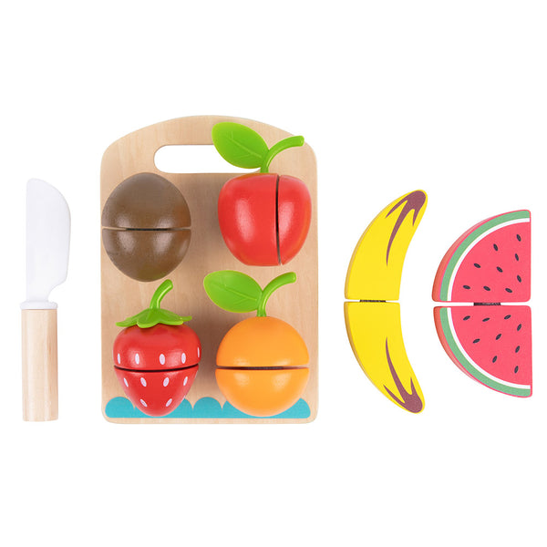 Wooden Cutting Fruits Toy Set