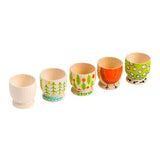Wooden Egg Cups (10)