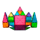 Magna-Tiles – Magnetic Construction Set – Translucent Colours – 32pcs