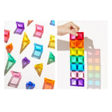 Mideer - Colourful Mini Magnetic Tiles Building Set - 66pcs