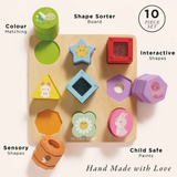 Le Toy Van - Rainbow Sensory Shape Sorter