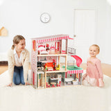 Modern Doll House – Fully Furnished with Lights & Sounds