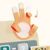 TopBright - Montessori Finger Counting Hand Math Toy - 44 Pieces