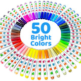 Jar Meló - Washable Markers - Non-Toxic - 50 Colours