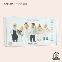 Le Toy Van - Pretend & Play - Wooden Dolls House Family Set - 7pcs