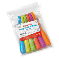 Hand2Mind - Colourful Magnetic Wands - Set Of 6