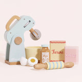 Le Toy Van - Wooden Bakers Mixer Set - 8pcs