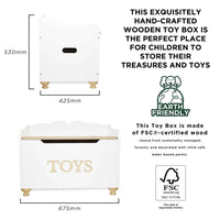 Le Toy Van - Classic Wooden Toy Chest
