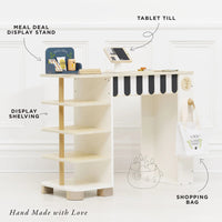 Le Toy Van - Pretend & Play - Wooden Supermarket Till Checkout & Accessories