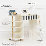 Le Toy Van - Pretend & Play - Wooden Supermarket Till Checkout & Accessories