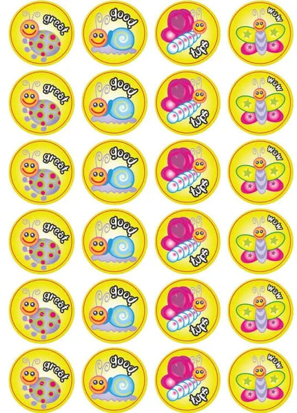 Bugs – WOW Cute Bug Stickers 72pcs