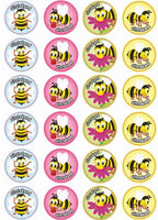 Bees Uitstekend Plakkers Stickers – 72pcs