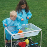 EDX Education - Sensory Tray With Stand - Sand & Water Messy Tray - Translucent