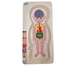 Human Layer Puzzle – Boy (5 pictures & 4 puzzles)
